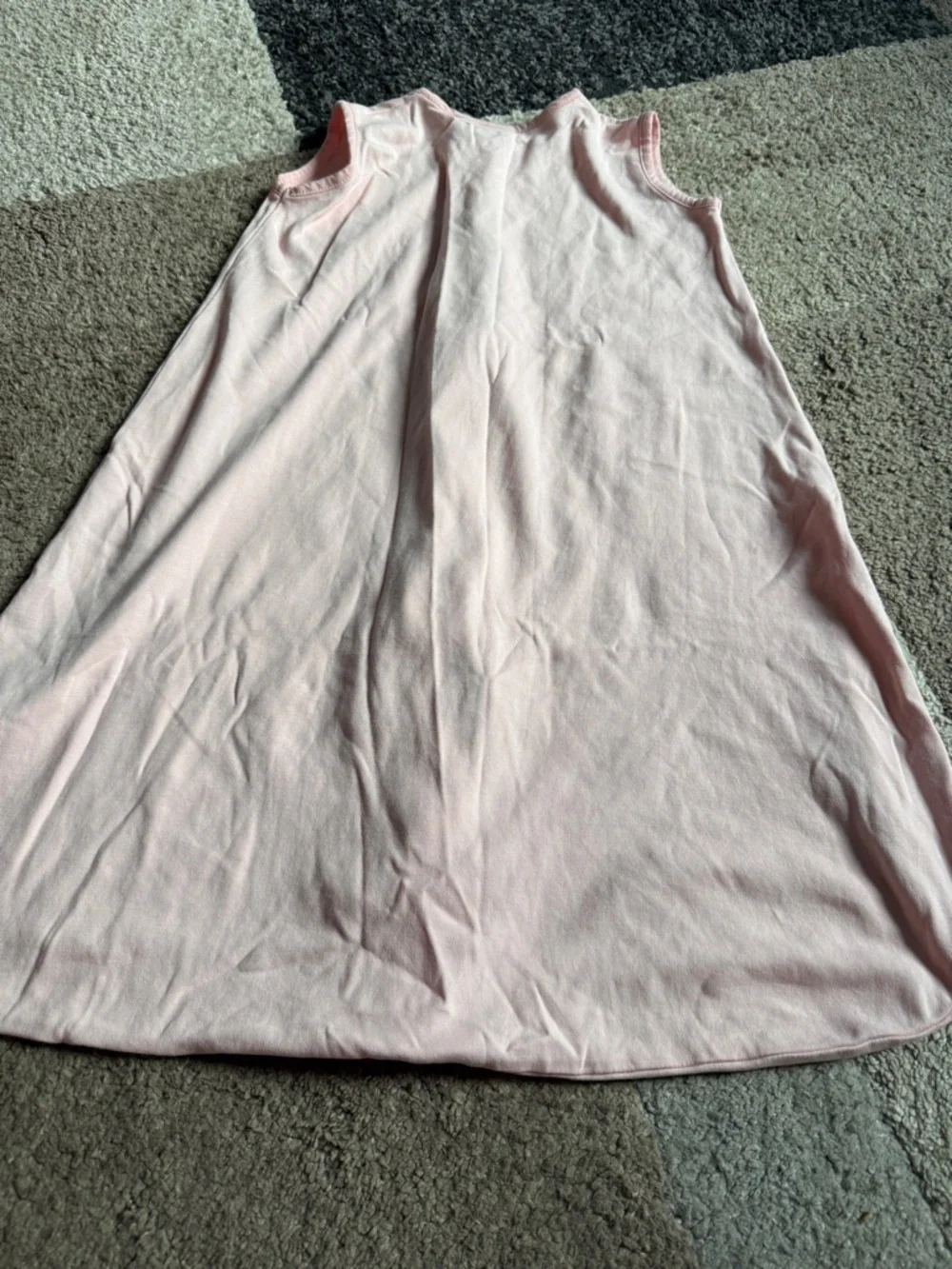Mama Cheetah Light Pink Baby Sleep Sack with Front Zipper- Large 12-18 months